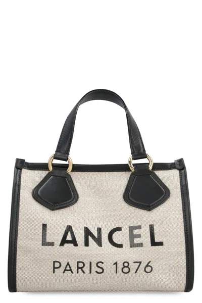 Lancel Summer Tote Bag In A Natural Black
