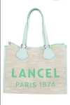 Lancel Cabas L Tote Bag In Green