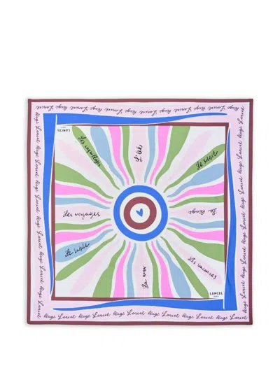 Lancel Sunrise Neckerchief In Multi