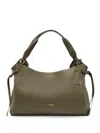 Lancel 스완 그레인 레더 토트 백 In Green
