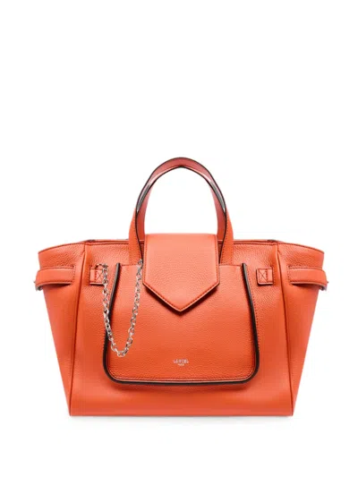 Lancel Thea Tote Bag In Orange