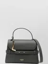 Lancel Top Handle Bucket Bag With Adjustable Strap In Gray