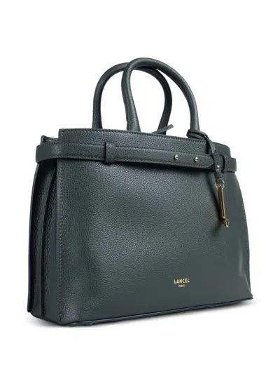 Lancel Top Handle Tote Bag In Green