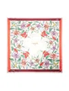 Lancel Tutti Fleuri Scarf In 白色