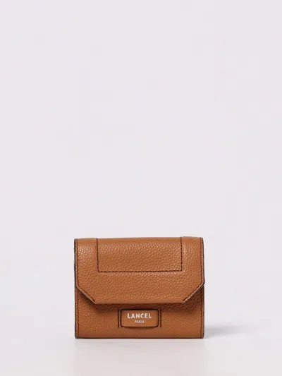 Lancel Wallet  Woman Color Brown In Blue