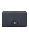 Lancel Compact Wallet In Blue