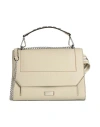 Lancel Woman Handbag Ivory Size - Cowhide In White