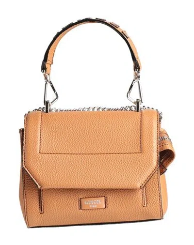 Lancel Woman Handbag Tan Size - Cowhide In Brown
