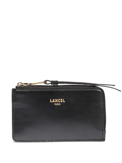 Lancel Zip Wallet In Black