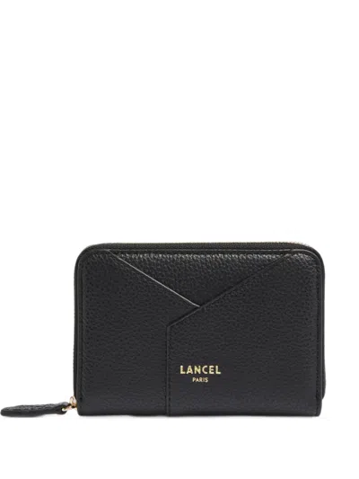 Lancel Zip-around Wallet In Black