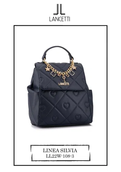 Lancetti Bag Backpack In Nero