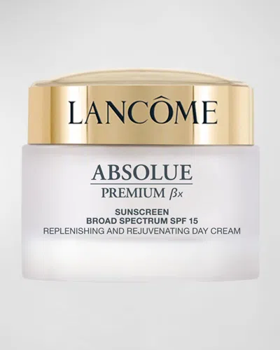 Lancôme Absolue Premium Bx Replenishing And Rejuvenating Day Cream Spf 15, 2.6 Oz. In White