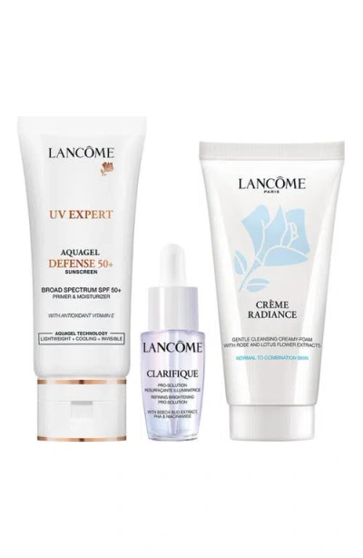 Lancôme Uv Expert Defense Spf 50+ 3-piece Skincare Gift Set $82 Value In No Color