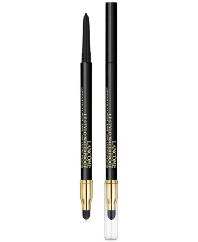 Lancôme Le Stylo Creamy Waterproof Eyeliner In 02- Noir Intense