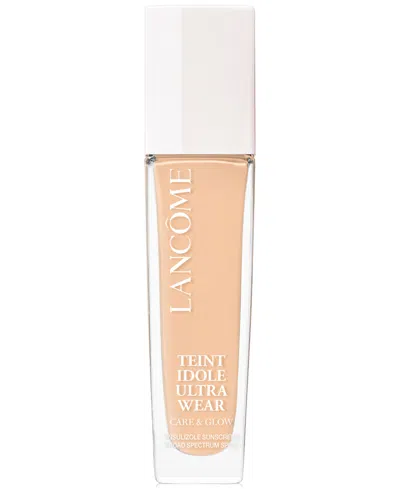 Lancôme Teint Idole Ultra Wear Care & Glow Serum Foundation In 125w Fair - Light With Warm Yellow Under