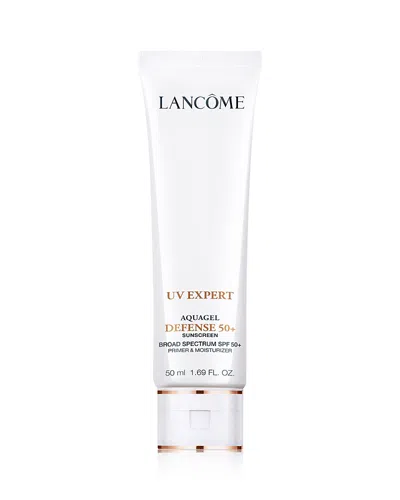 Lancôme Uv Expert Aquagel Defense 50+ Primer & Moisturizer 1.69 Oz. In White