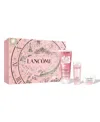 Lancôme Rose Sugar Scrub & Tonique Confort 3 Piece Limited Edition Hydrating Gift Set In Transparent