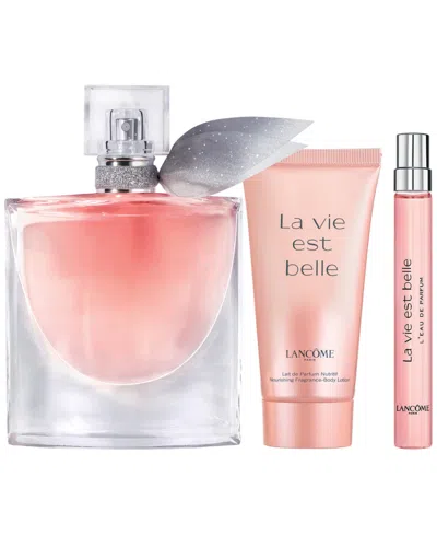 Lancôme 3-pc. La Vie Est Belle Eau De Parfum And Body Lotion Set In Transparent