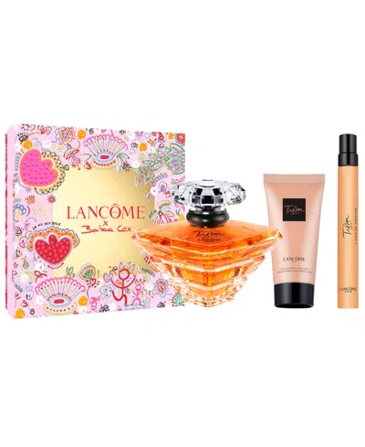 Lancôme 3-pc. Tresor Mother's Day Perfume And Body Lotion Set In Transparent