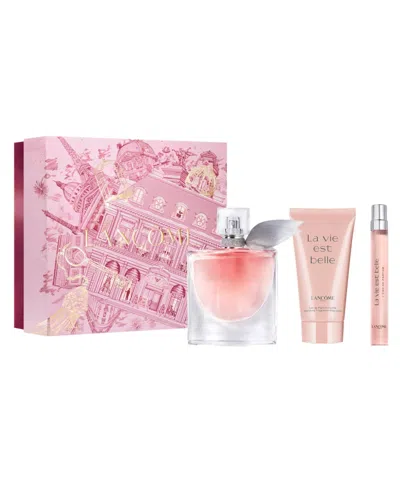 Lancôme 3-piece La Vie Est Belle Perfume Spray & Body Lotion Set In No Color