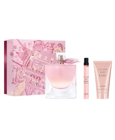 Lancôme 3-piece La Vie Est Belle Vanille Nude Eau De Parfum Spray & Body Lotion Set In No Color