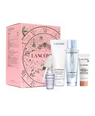 Lancôme 4-pc. Limited-edition Clarifique Skincare Set In Transparent