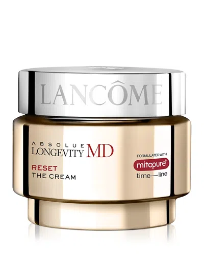 Lancôme Absolue Longevity Md Reset Face Cream 1.69 Oz. In Transparent