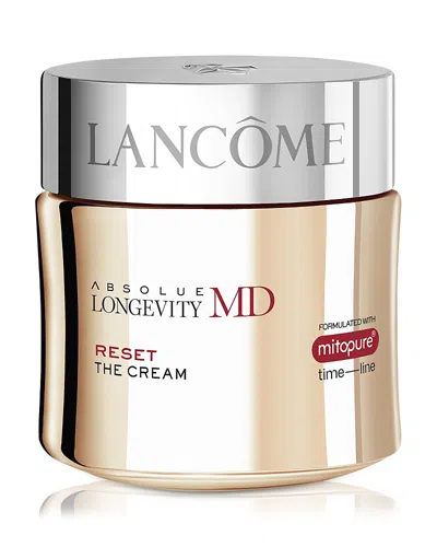 Lancôme Absolue Longevity Md Reset Face Cream For Mature Skin 1.69 Oz. In Transparent