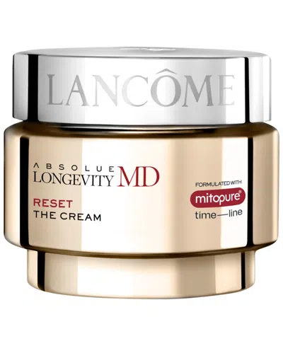 Lancôme Absolue Longevity Md Reset Face Cream For Mature Skin In Transparent