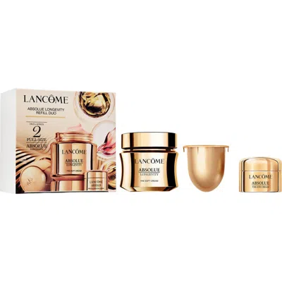 Lancôme Absolue Moisturizer & Eye Cream 3-piece Skin Care Gift Set $570 Value In Gold