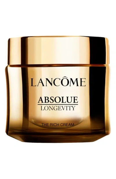 Lancôme Absolue Revitalizing & Brightening Rich Cream Facial Moisturizer In Transparent