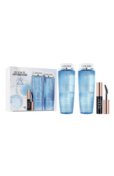 Lancôme Bi-facil Eye Makeup Remover & Mini Lash Idole Mascara 3-piece Gift Set $112 Value In Transparent