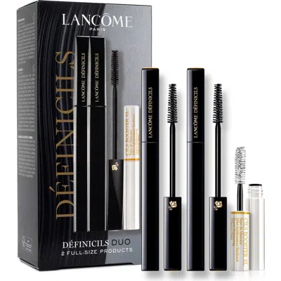 Lancôme Définicils Duo Mascara Gift Set $76 Value In Black