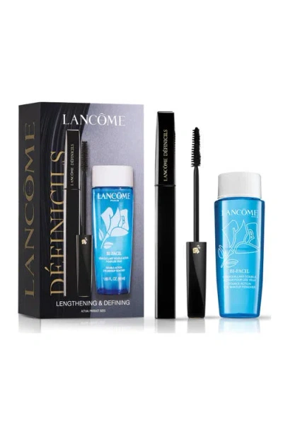 Lancôme Définicils High-definition Mascara & Bi-facil Eye Makeup Remover Set $56 Value In Transparent