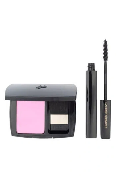Lancôme Définicils Macara & Blush Subtil Powder Blush Set $68 Value In Transparent