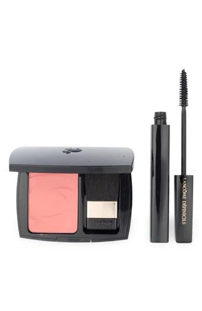 Lancôme Définicils Mascara & Blush Subtil Powder Blush Set $68 Value In Transparent