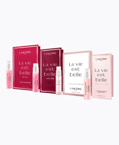 Lancôme Free 4-pc. La Vie Est Belle Sampler Feat. New Very Cherry Scent With Any $150 Lancome Fragrance Purc In 4-pc. Gift