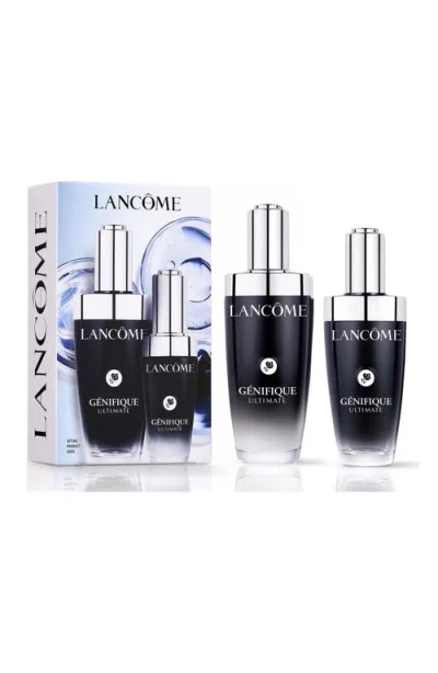 Lancôme Génifique Ultimate Recovery Serum Duo $224 Value In Transparent
