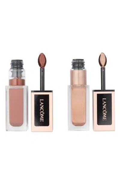 Lancôme Idôle Tint Liquid Eyeshadow & Eyeliner Shimmers Duo $60 Value In Transparent