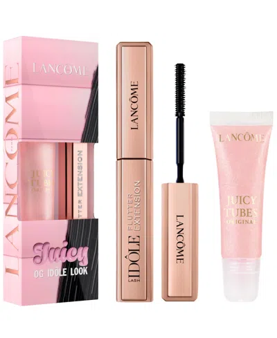 Lancôme Juicy Tubes Lip Gloss And Lash Idole Flutter Extension Mascara Duo In Transparent