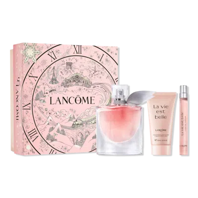 Lancôme La Vie Est Belle Limited Edition Body Lotion & Perfume Holiday Travel Gift Set