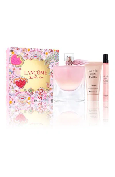 Lancôme La Vie Est Belle Vanille Nude Eau De Parfum Mother's Day Gift Set $220 Value In Transparent