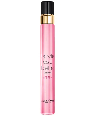 Lancôme La Vie Est Belle Very Cherry Eau De Parfum Spray, 0.34 Oz. In Transparent