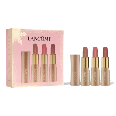 Lancôme L'absolu Rouge Intimatte Mini Soft Matte Lipstick 3 Piece Gift Set