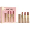 Lancôme L'absolu Rouge Intimatte Mini Soft Matte Lipstick Set $49 Value In Transparent