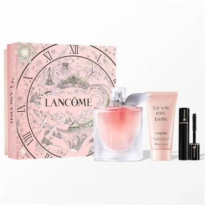 Lancôme Lancome Ladies La Vie Est Belle 3pcs Edp Gift Set Fragrances 3614274654141 In Transparent
