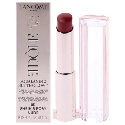 Lancôme Lancome Ladies Lip Idole Squalane-12 Butterglow 0.1 oz 50 Sheiks Rosy Nude Makeup 3614274169843 In Sand