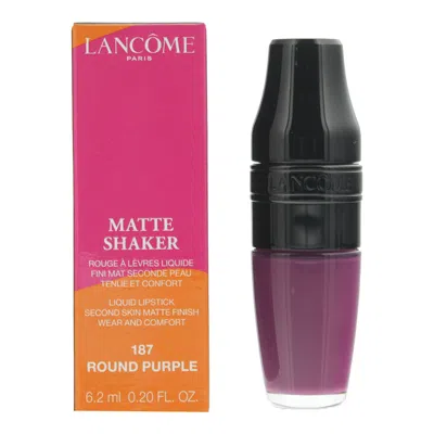 Lancôme Lancome Ladies Matte Shaker Liquid Lipstick 0.2 oz 187 Round Purple Makeup 3614272181694