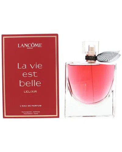 Lancôme Women's 3.4oz La Vie Est Belle L'elixir Eau De Parfum Spray In Transparent