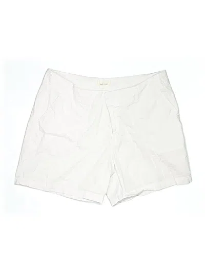 Pre-owned Land' N Sea Shorts In White
